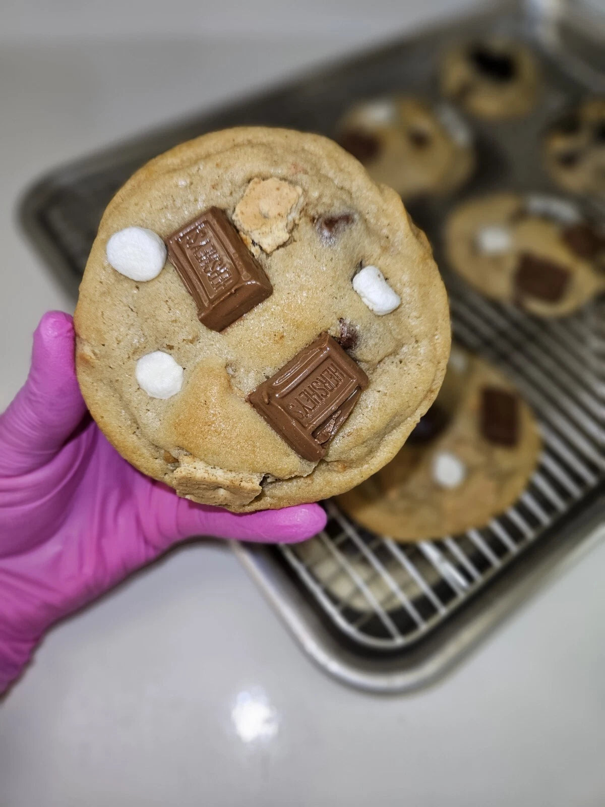 Handmade Fresh Baked S'MORE Cookies