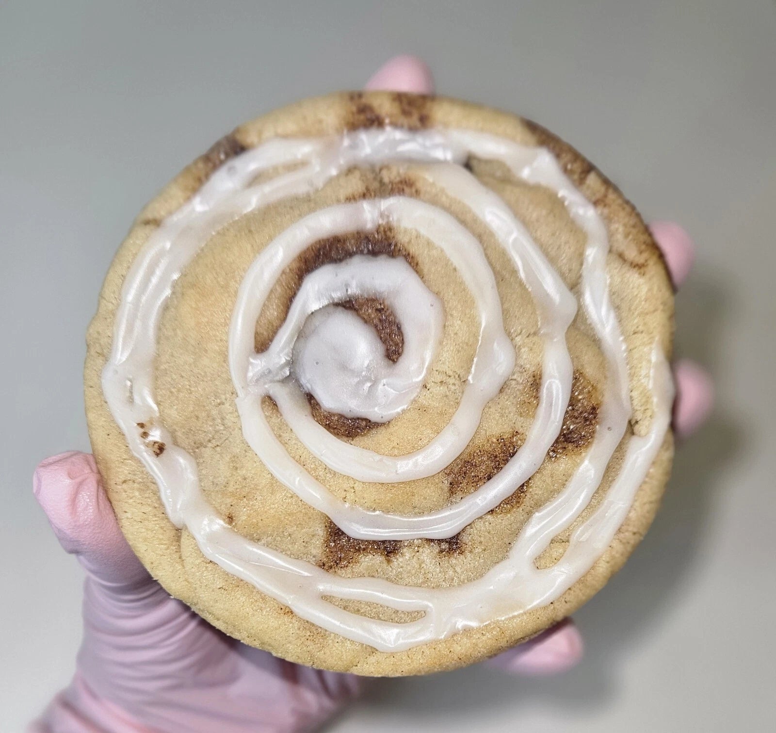 Cinmamon Roll Cookies, Giant Cookies, Soft Baked Cookies