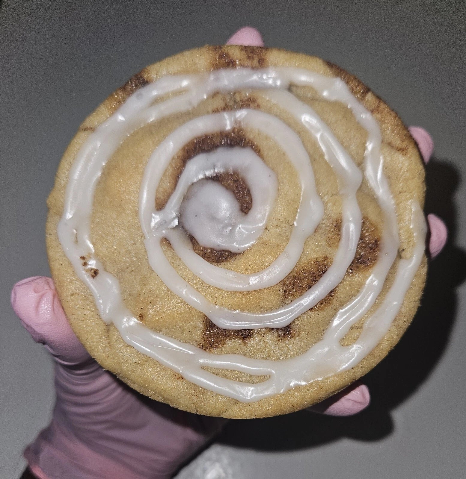 Cinmamon Roll Cookies, Giant Cookies, Soft Baked Cookies